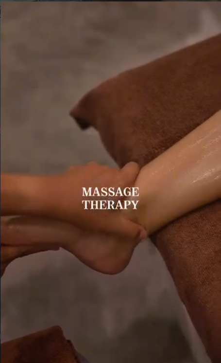 Relaxing shoulder massage